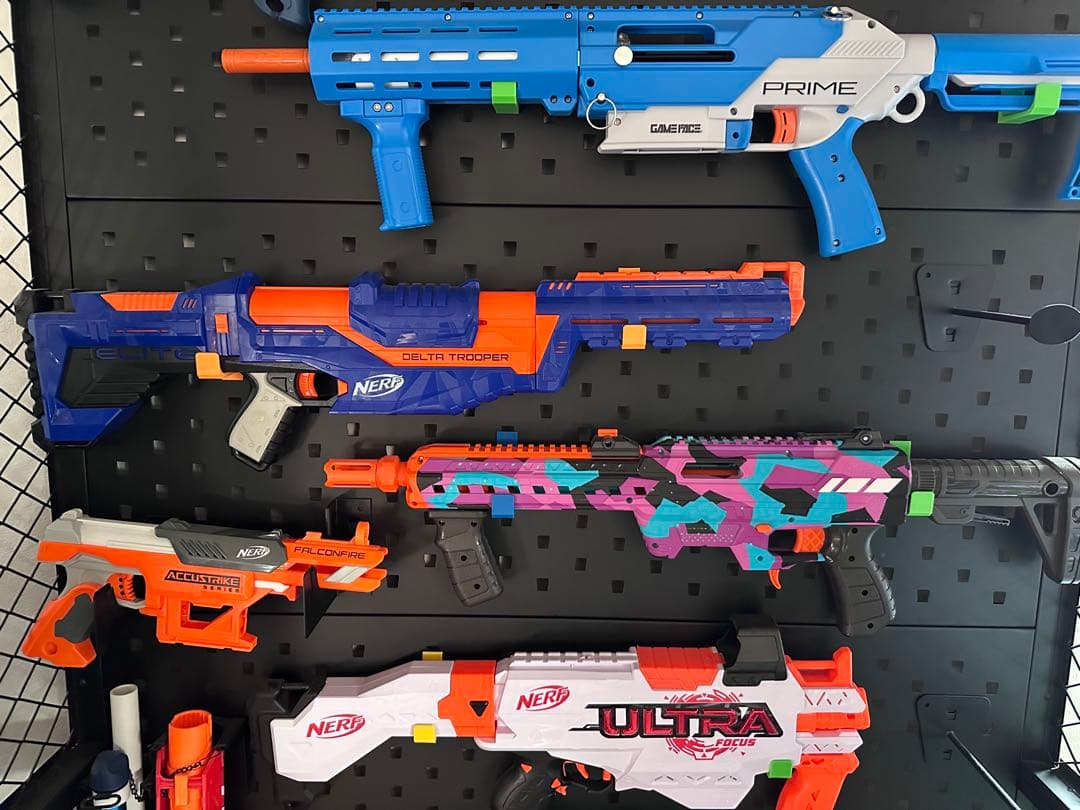 Nerf系 コレクションセット 日本未発売、希少品含 + g-force弾速計