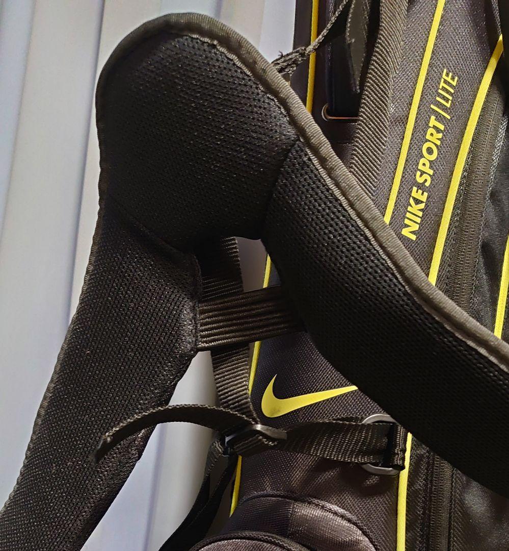 【美品】NIKE ゴルフバッグ　スタンドバッグ ブラック/イエロー