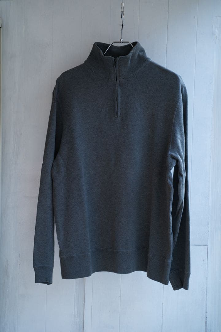 90s POLO RALPH LAUREN ハーフジップコットンニット