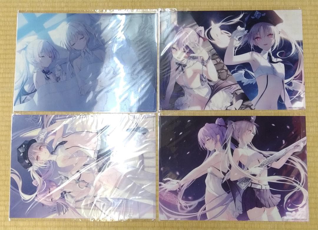 rurudo　カルネアデス　A3クリアポスター　全４種セット