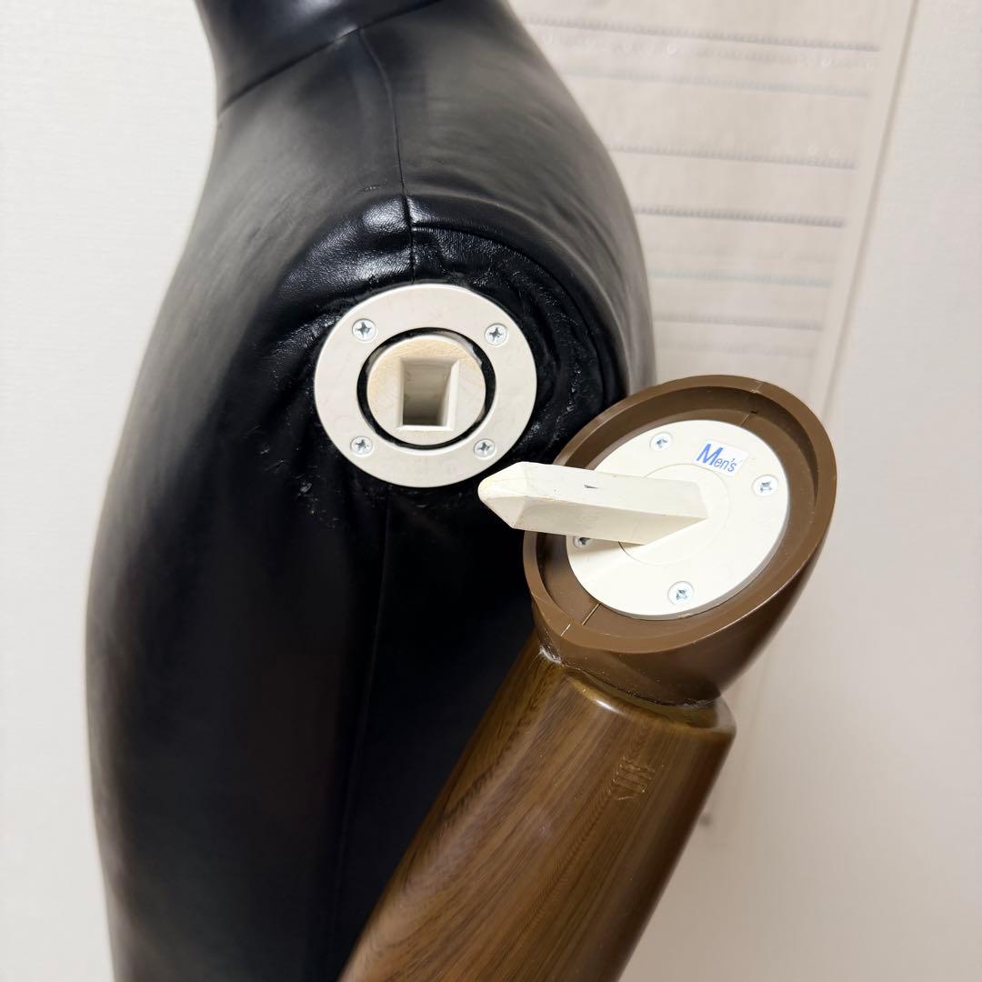 超希少✨Sun エコボディ トルソー マネキン 着付け 腕付き　メンズ　黒