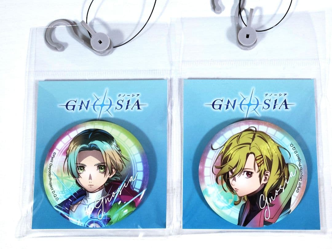 グノーシア 缶バッジ ユーリ セツ アベイル Gnosia 2点セット
