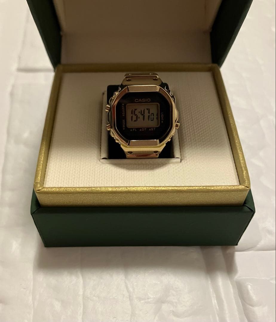 CASIO カシオ リングウォッチ CRW-001G-9JR ゴールド 新品