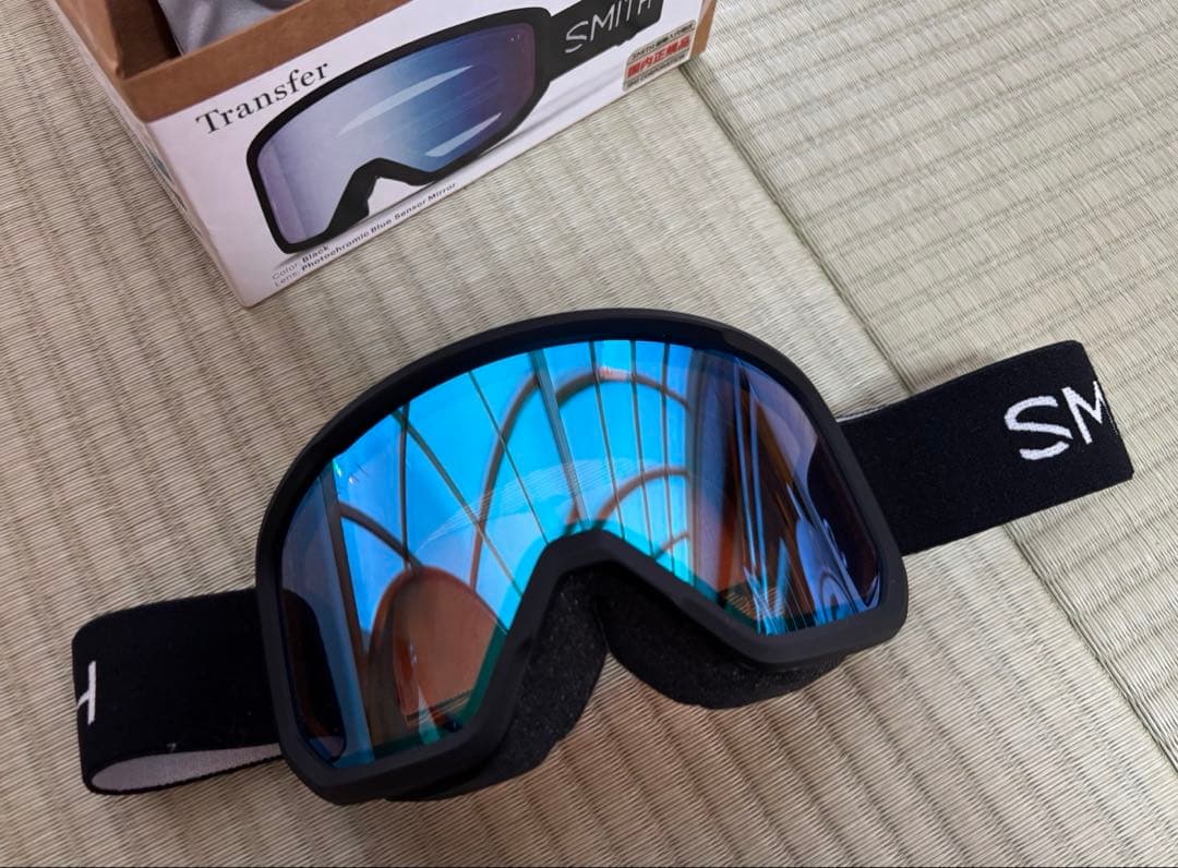 【1回使用のみ】Smith ゴーグル　transfer