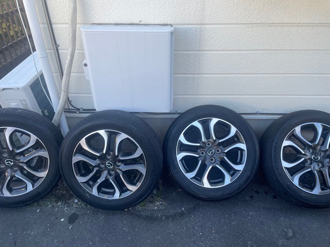 ジ*ム様 Mazda デミオホイールとYokohama タイヤセット 185/6