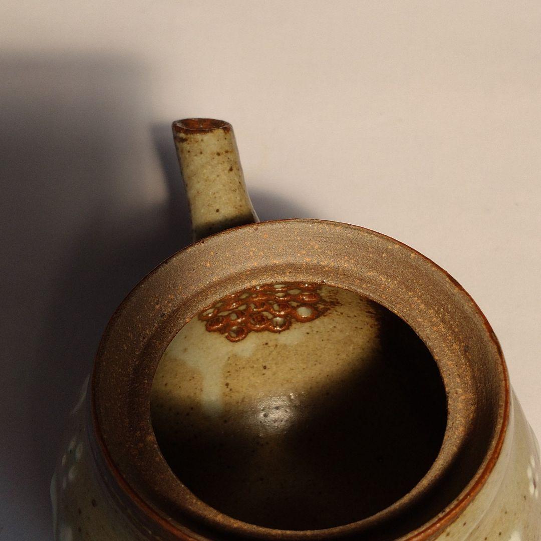 益子　【村澤亨】急須　　個展購入　新品