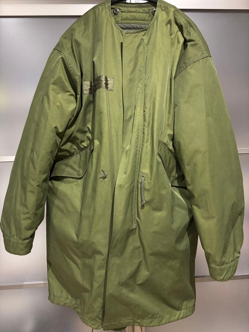 【美品】THE SHINZONE フィールドパーカー 34 カーキ ライナー付き