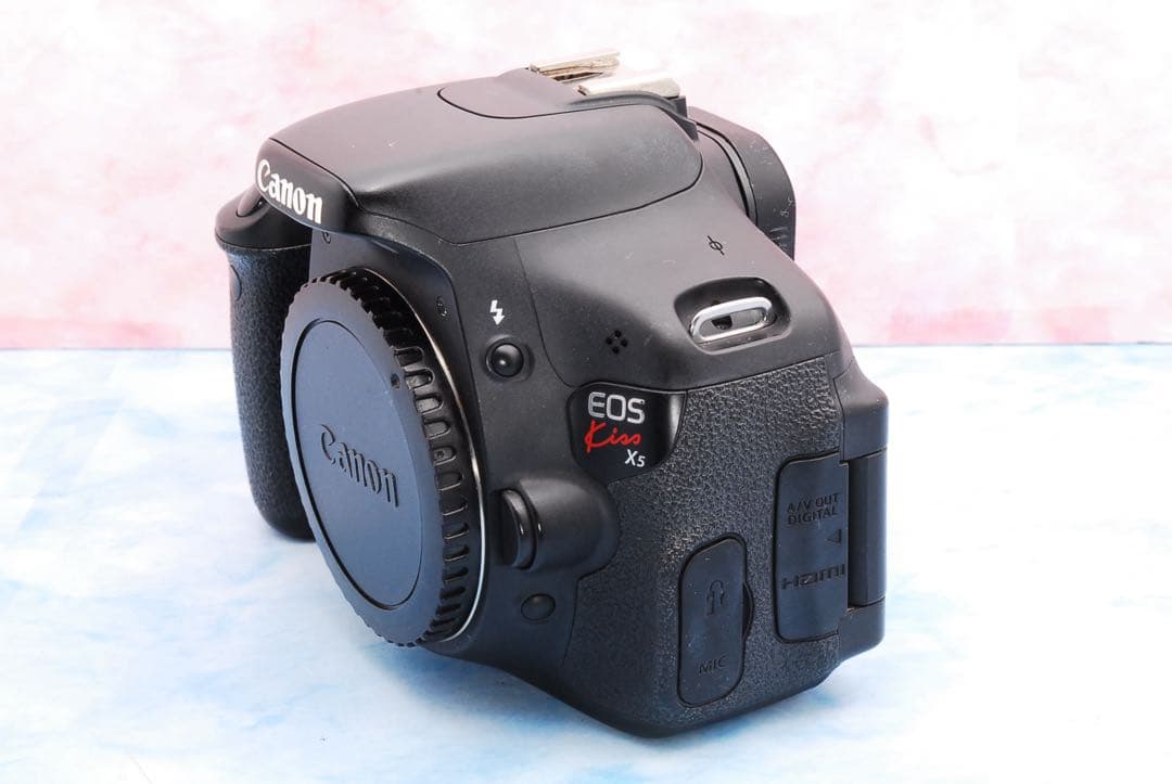 キャノン Kiss X5☆一眼レフカメラ☆カメラデビュー☆ブレずに簡単撮影