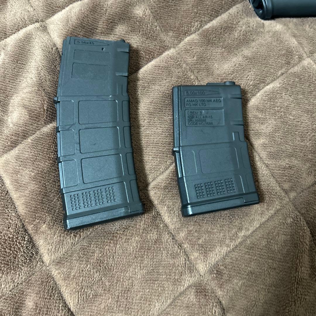 HK416 カスタム済み　マガジン2個 専用ケース付き