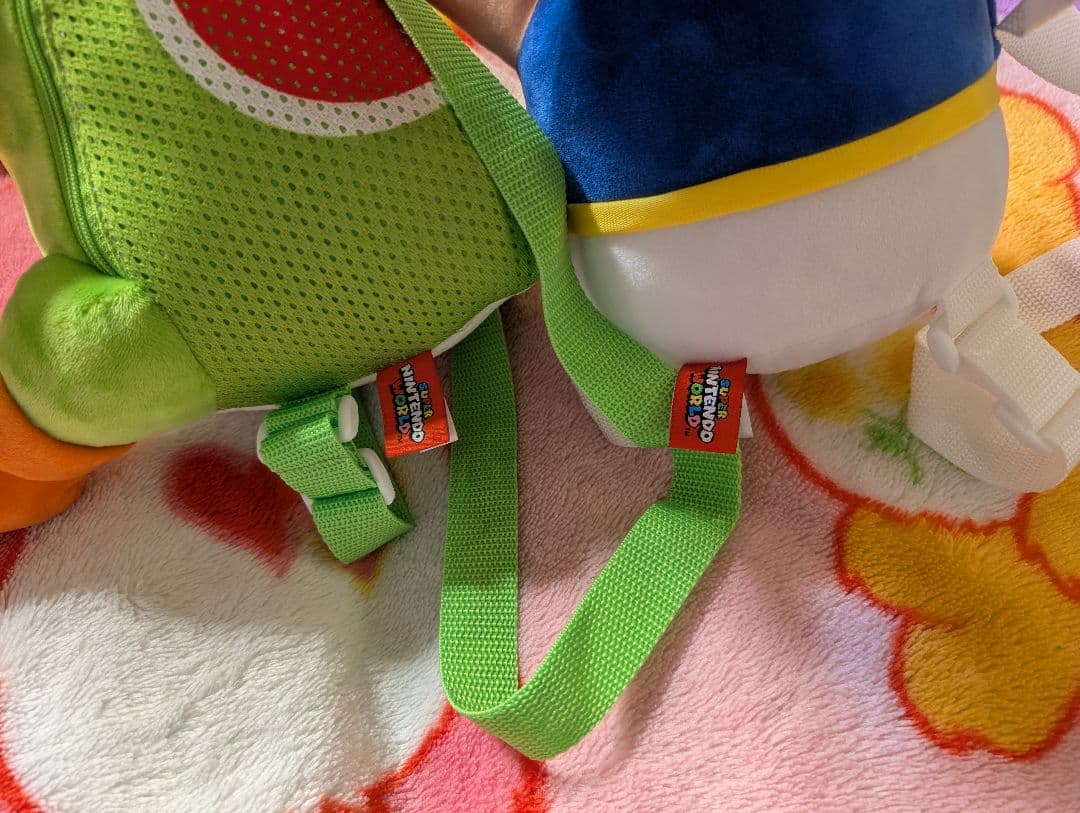 ユニバ　USJ　ヨッシー　キノピオ　　ぬいぐるみリュック　セット