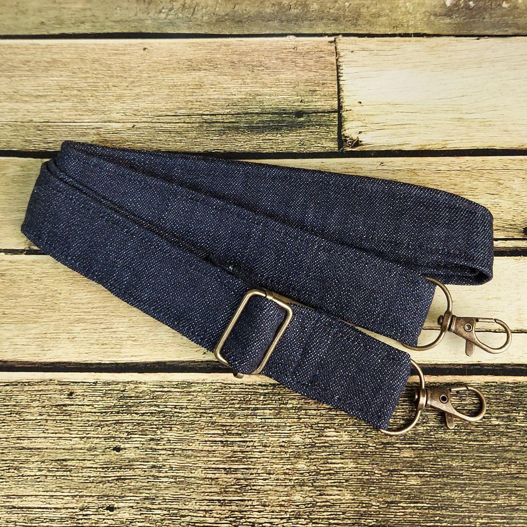 【蘭太郎】刺繍デニムバック　No.666　デニムリメイク　刺繍バック