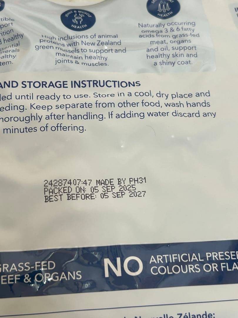 K9 Natural ビーフ　１、8Kg