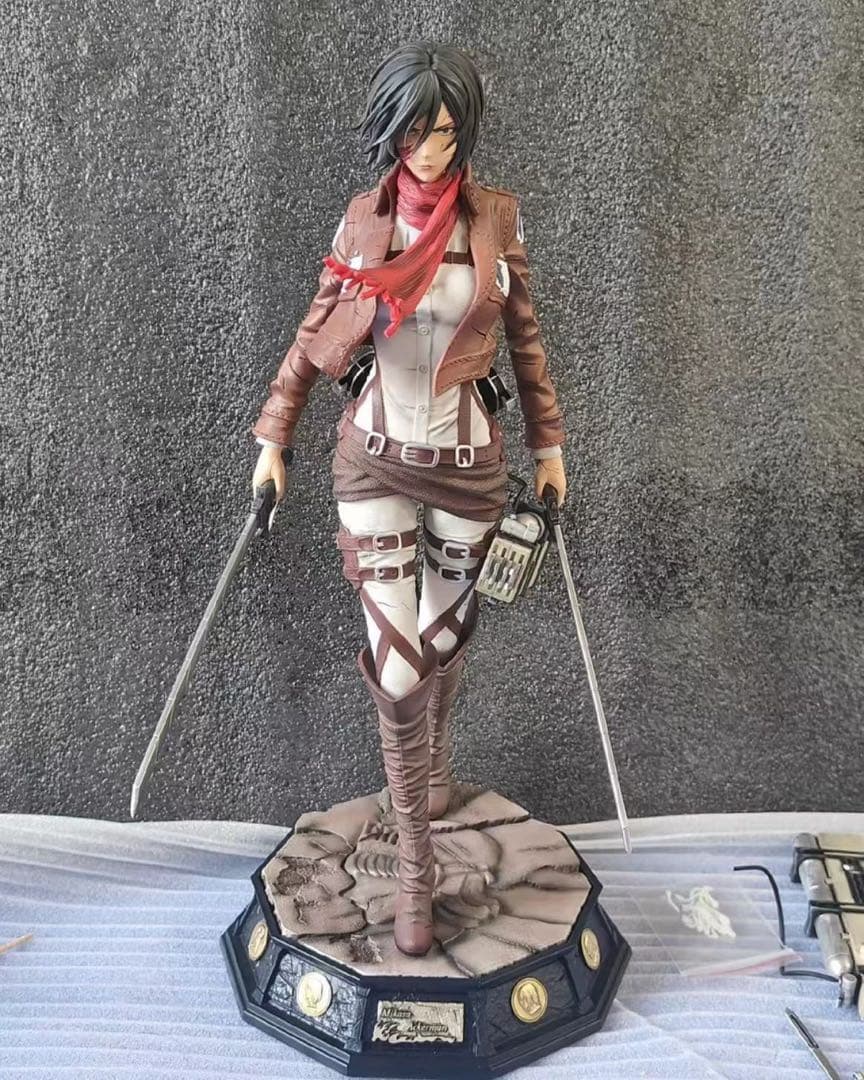 進撃の巨人 ミカサ・アッカーマン ガレージキット ガレキ スタチュー⑦