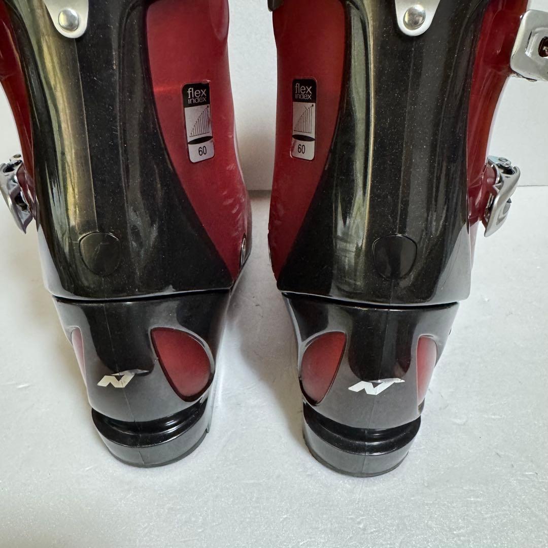 スキーブーツ 27CM27.5cm Nordicaレッド赤色初心者315mm