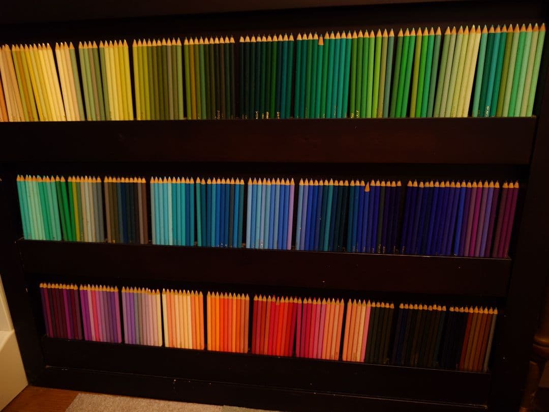 フェリシモ500色の色鉛筆セット