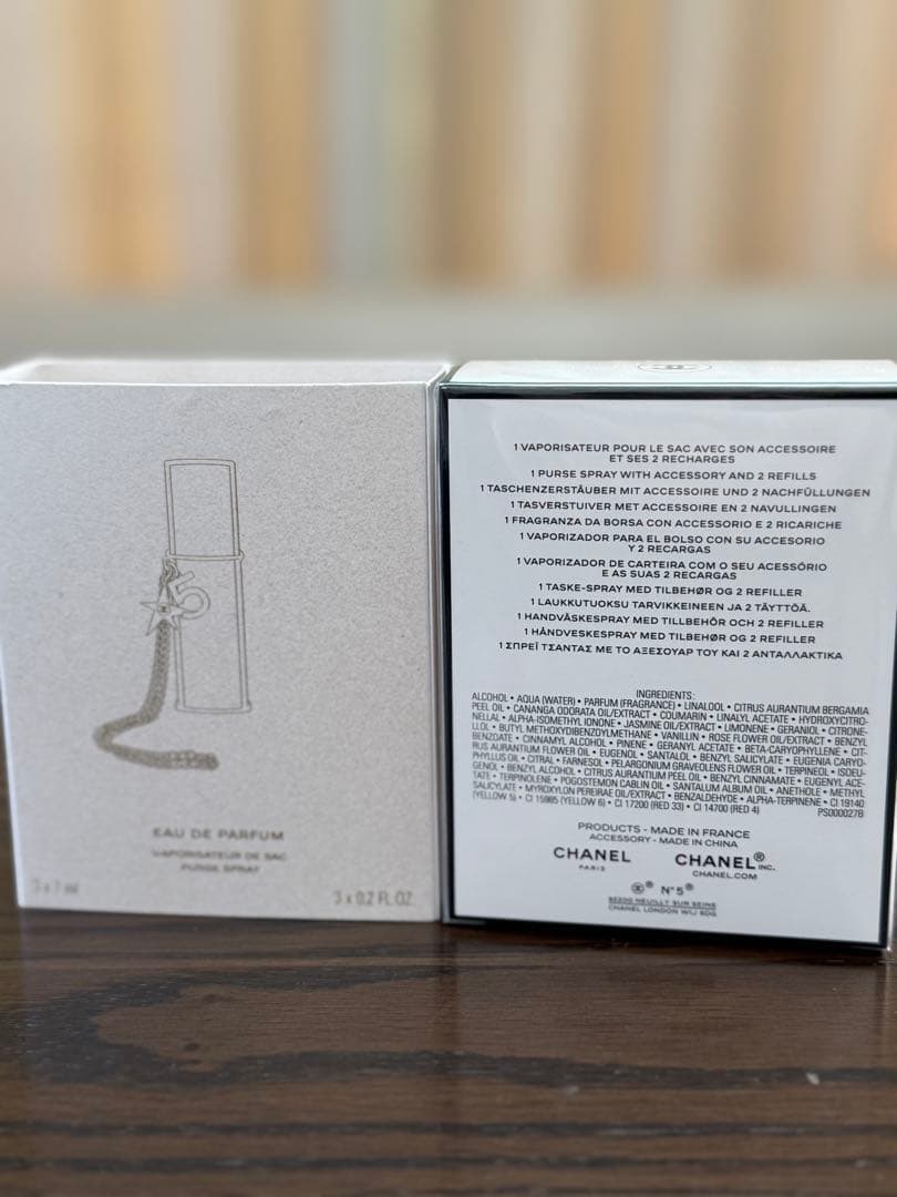 シャネル N゜5オードゥ パルファム パース スプレイ コメット