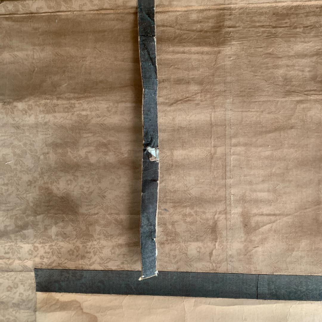 江戸時代　水墨画 掛け軸 七福神