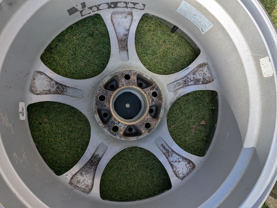 深リム17インチ7J +42 PCD114.3 5穴 4本セット