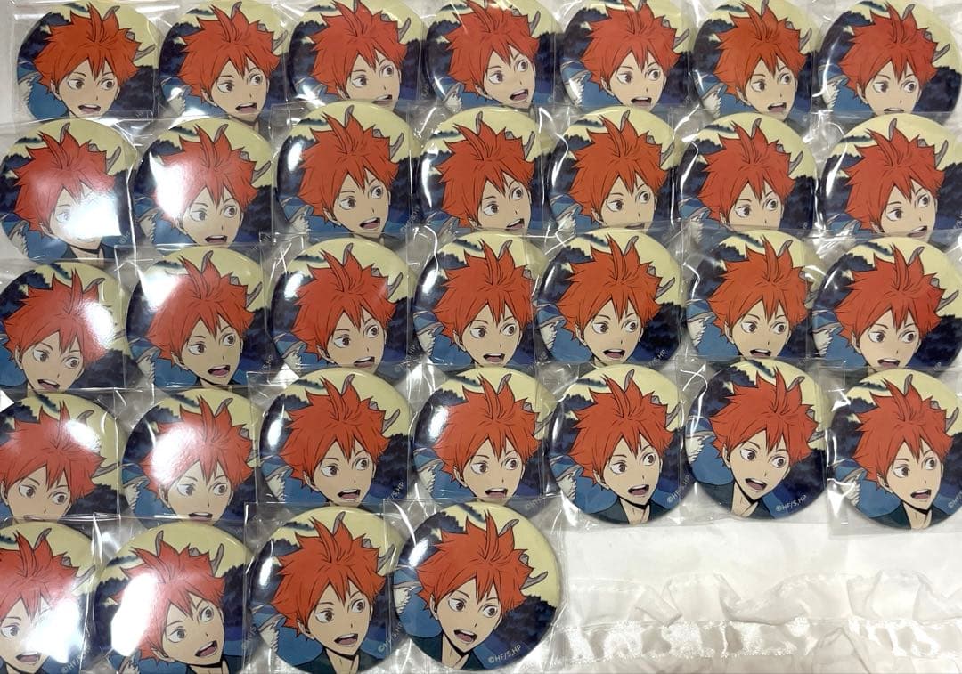 ハイキュー 日向翔陽 四季景 缶バッジ