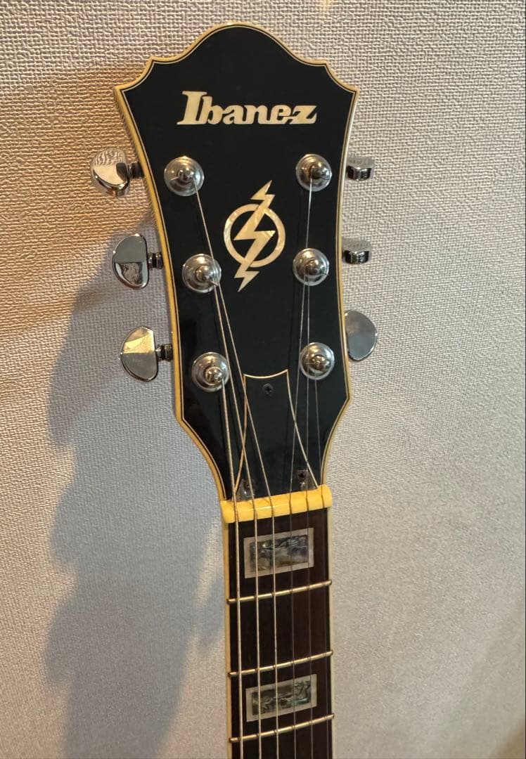 Ibanez エレキギター ブラウン セミホロウボディ