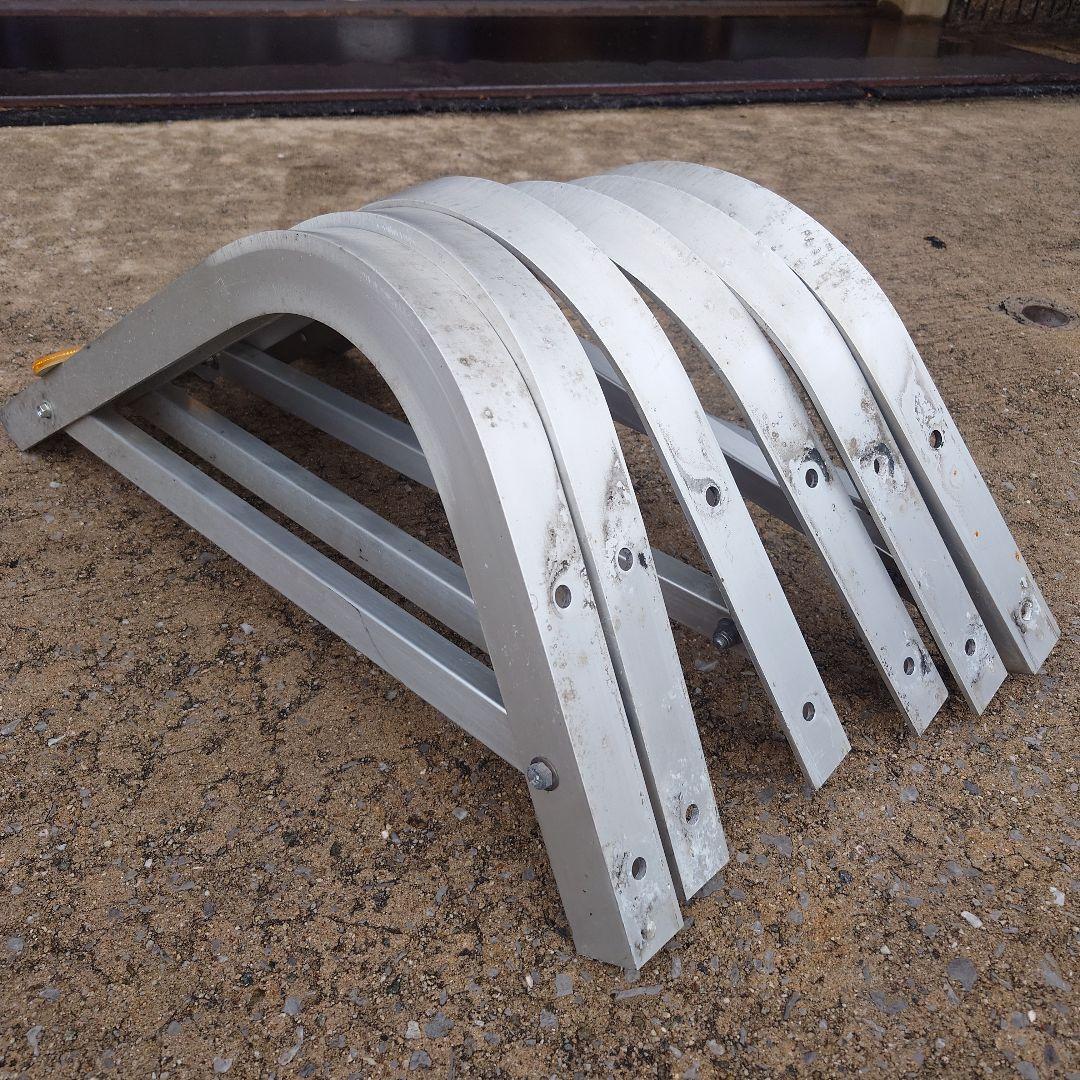 サイドバンパー　日本フルハーフ　いすゞフォワードで使用