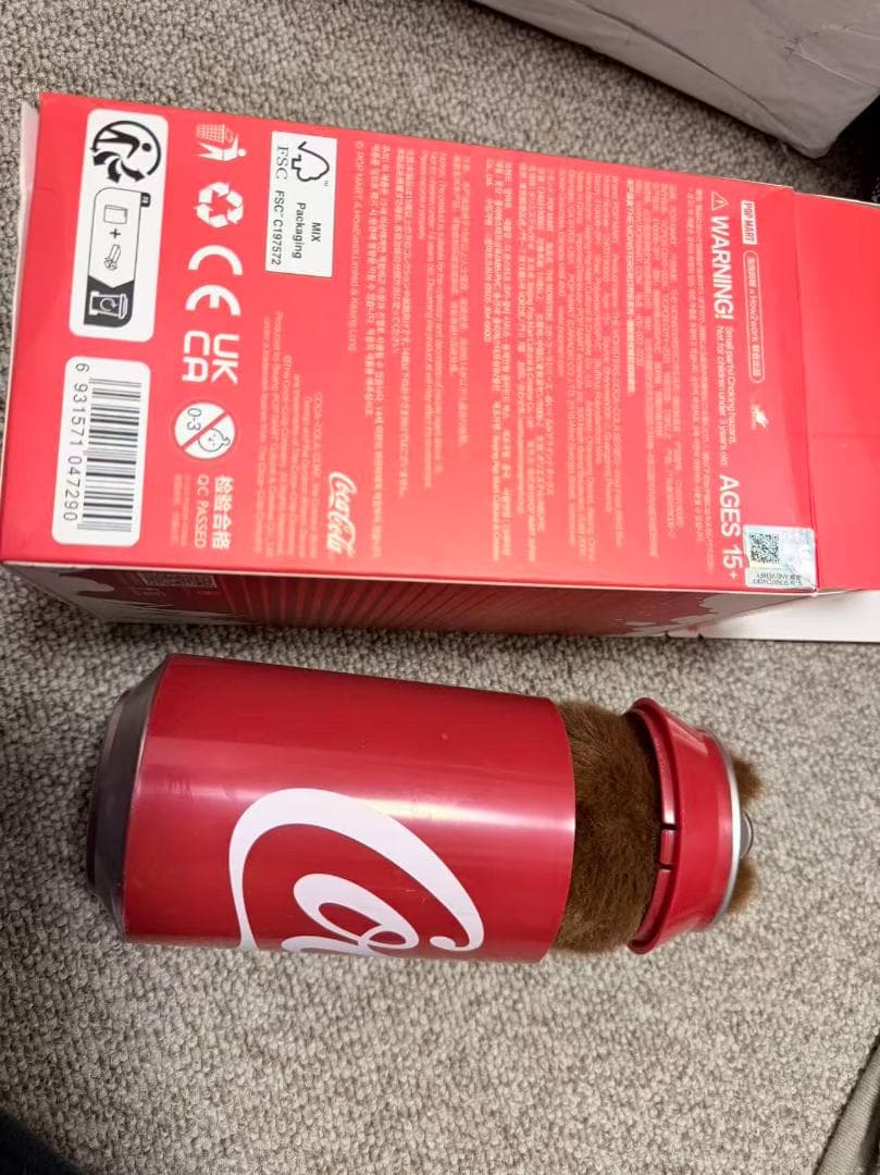 ラブブ　ぬいぐるみ　COCACOLA　シークレット