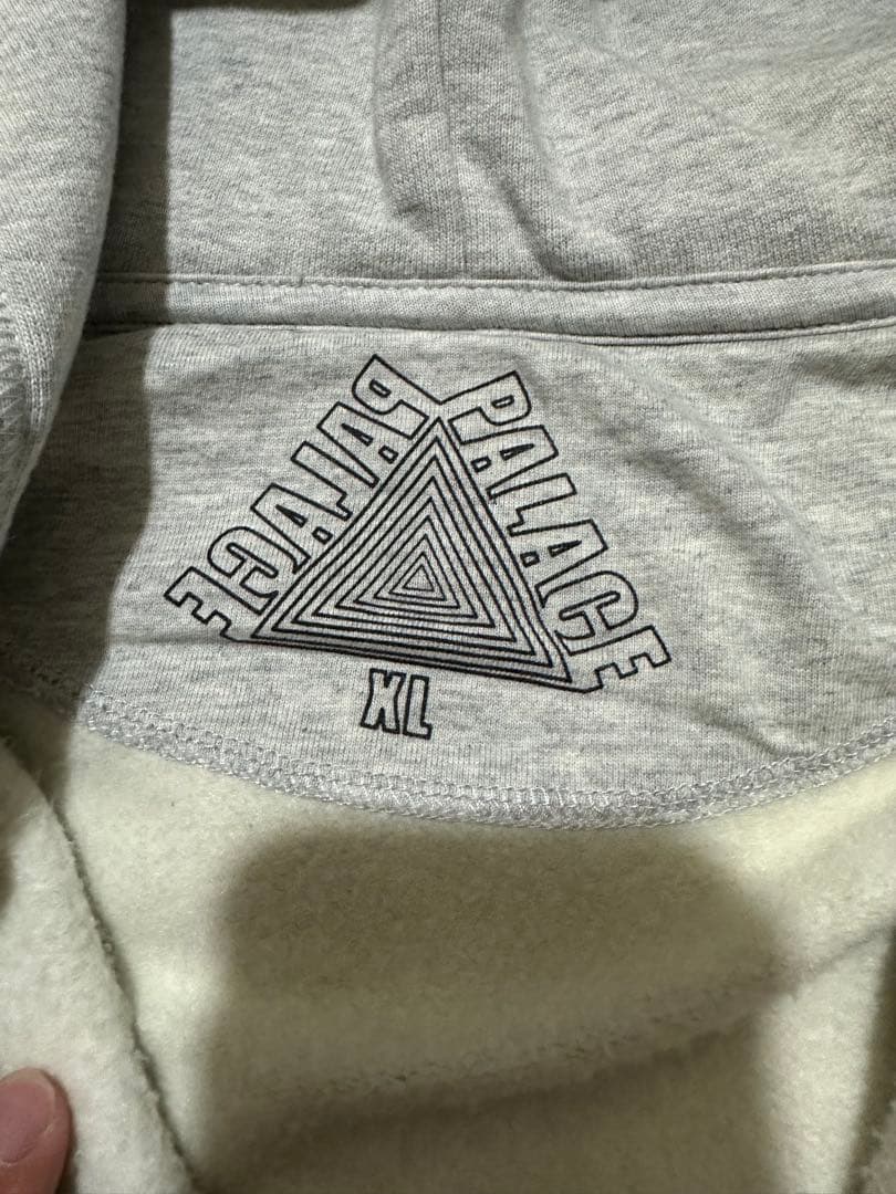 スケートボード [palace] SOFAR ZIP HOOD GREY MARL