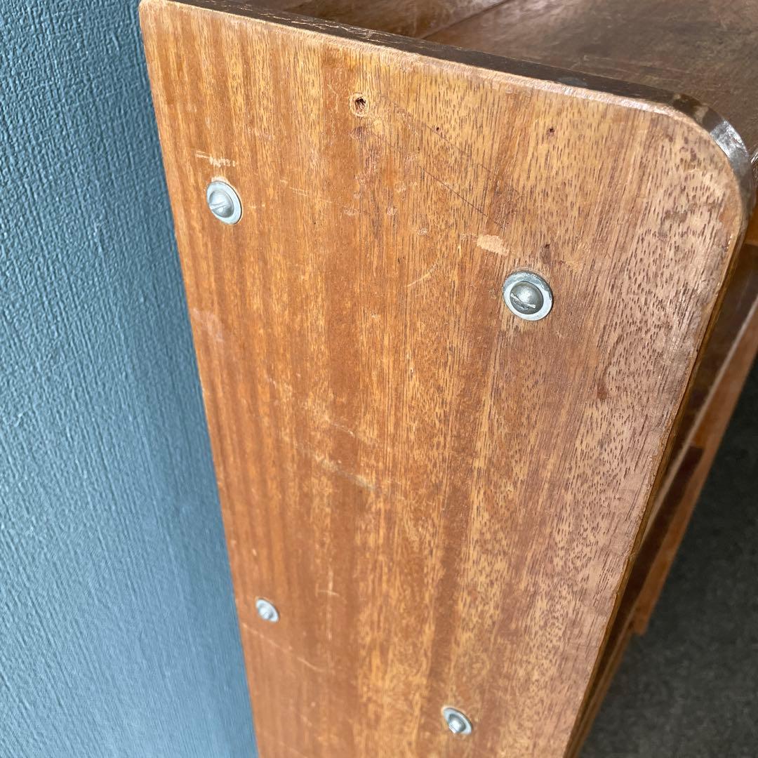 本棚　昭和レトロ　アンティーク　オープンシェルフ　古道具