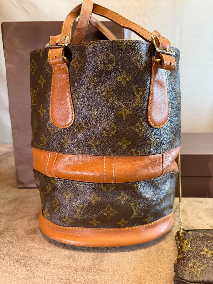 LOUIS VUITTON　ショルダーバッグ　バケツ型　USA製