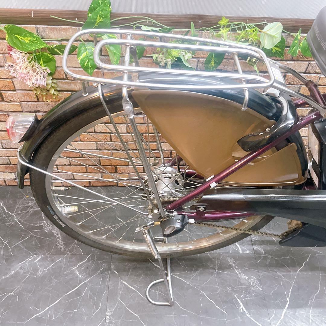 【83】電動自転車 ブリヂストン Assista パープル 24インチ
