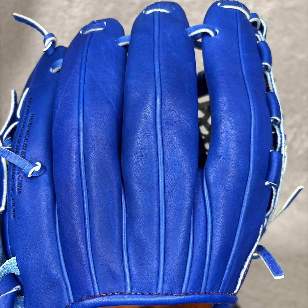 SSK 軟式グローブ　オールラウンド　野球　super soft 一般用　ブルー