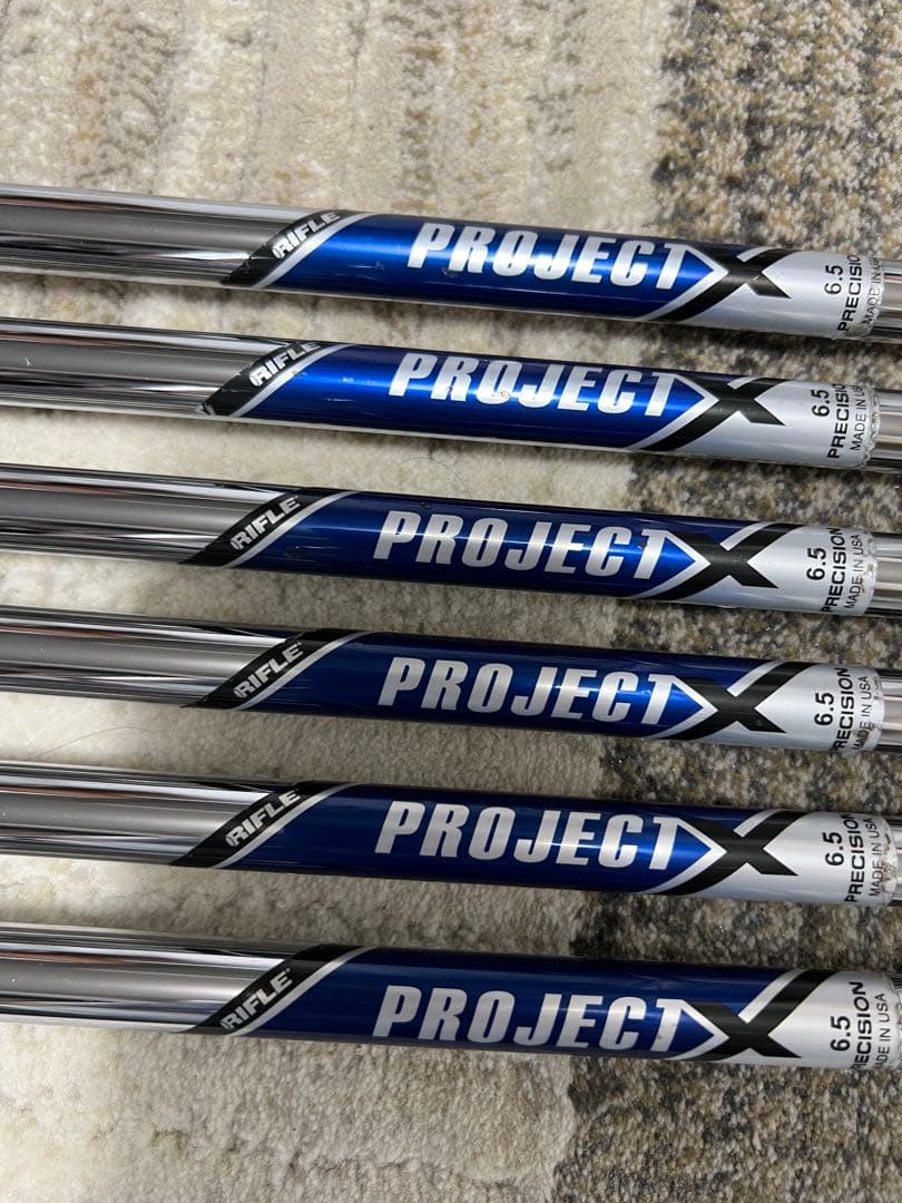 PROJECT X 6.5 シャフト 6本セット 5～P