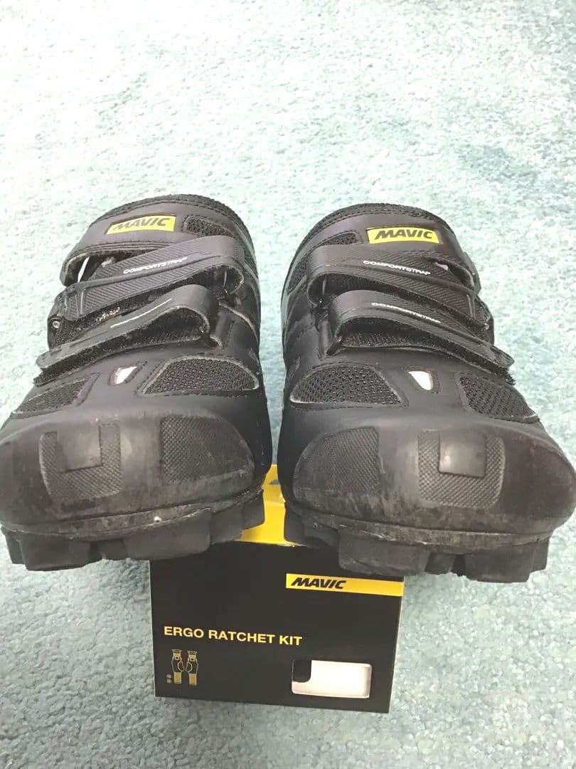 Mavic MTBシューズ.スパイク.ラチェットキット.クリート.SPDペダル