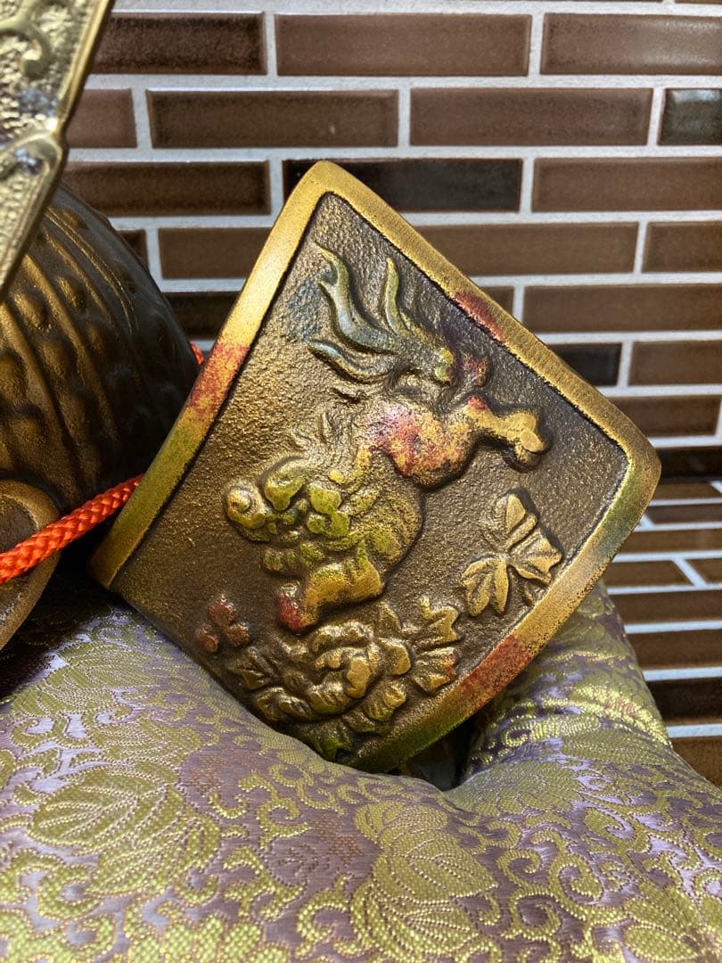 【獅子】兜 美術工芸 骨董品 アンティーク 古物