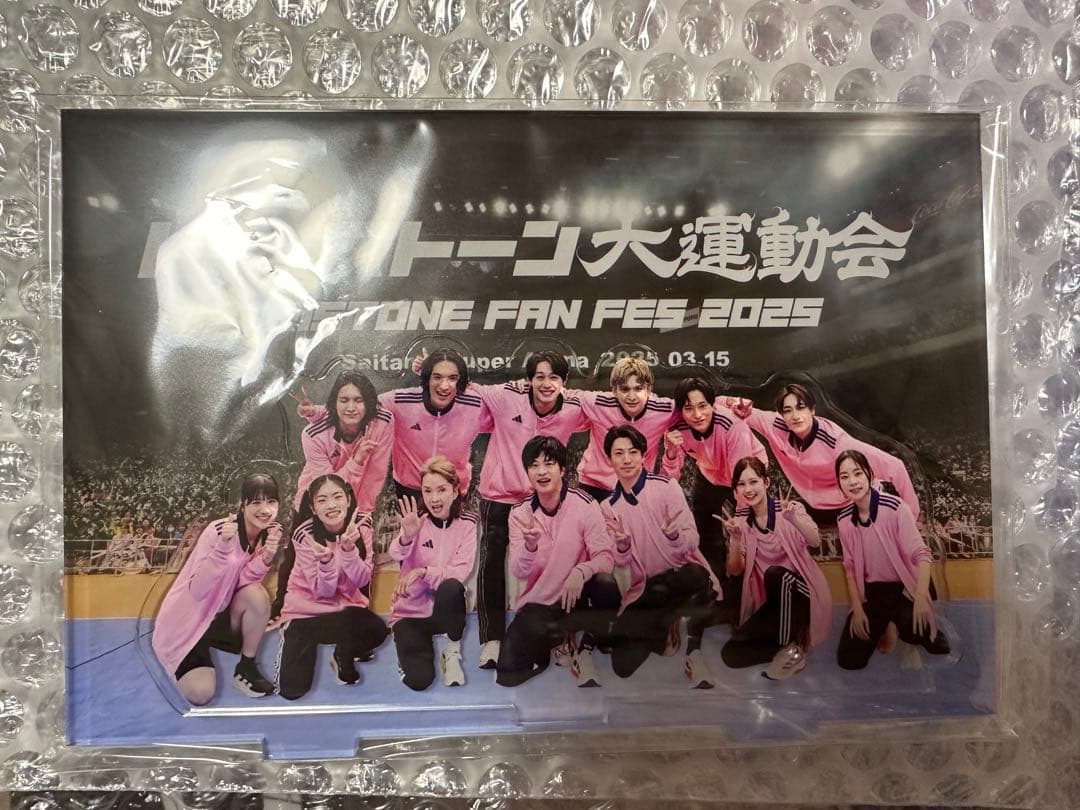 トライストーン大運動会 チームシート 特典 チームピンク アクリルフォトスタンド