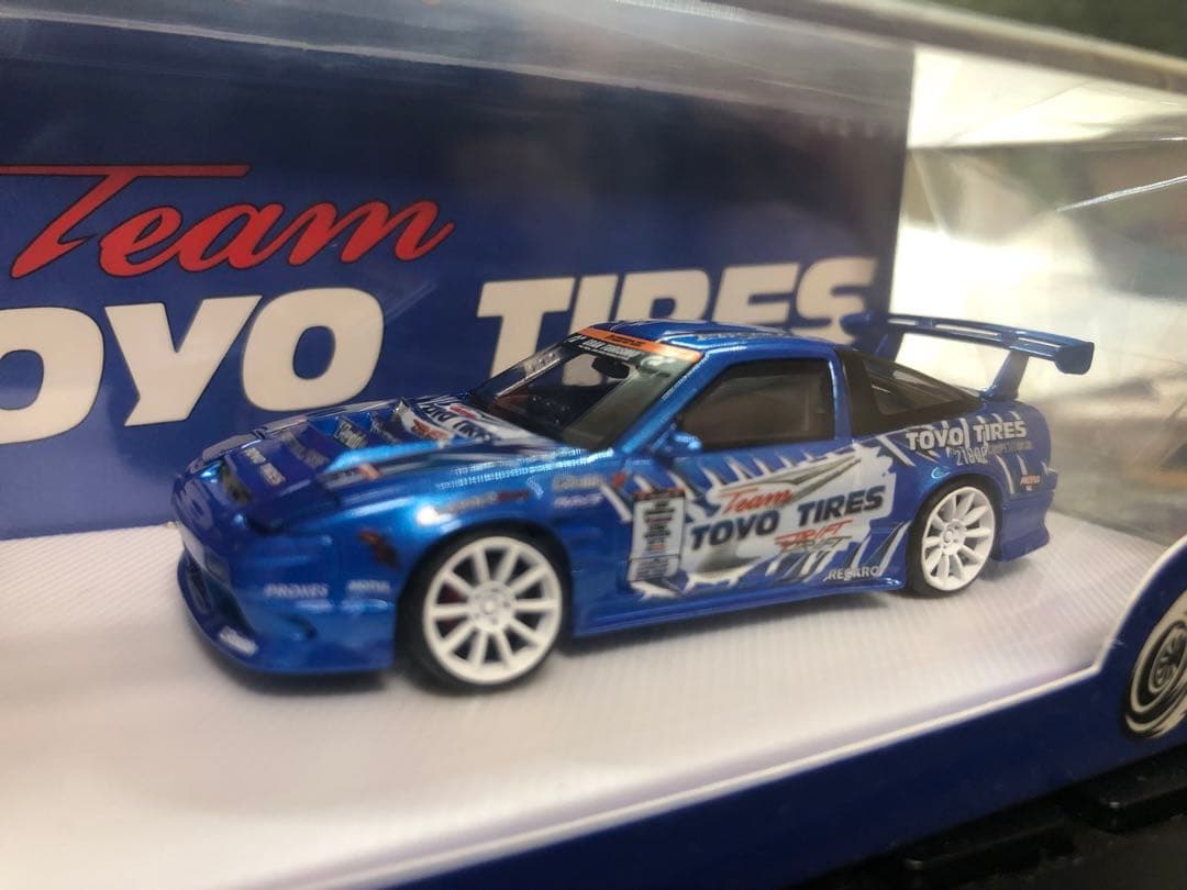 ミニカー Toyo Tires 180SX 1/64 Micro Turbo