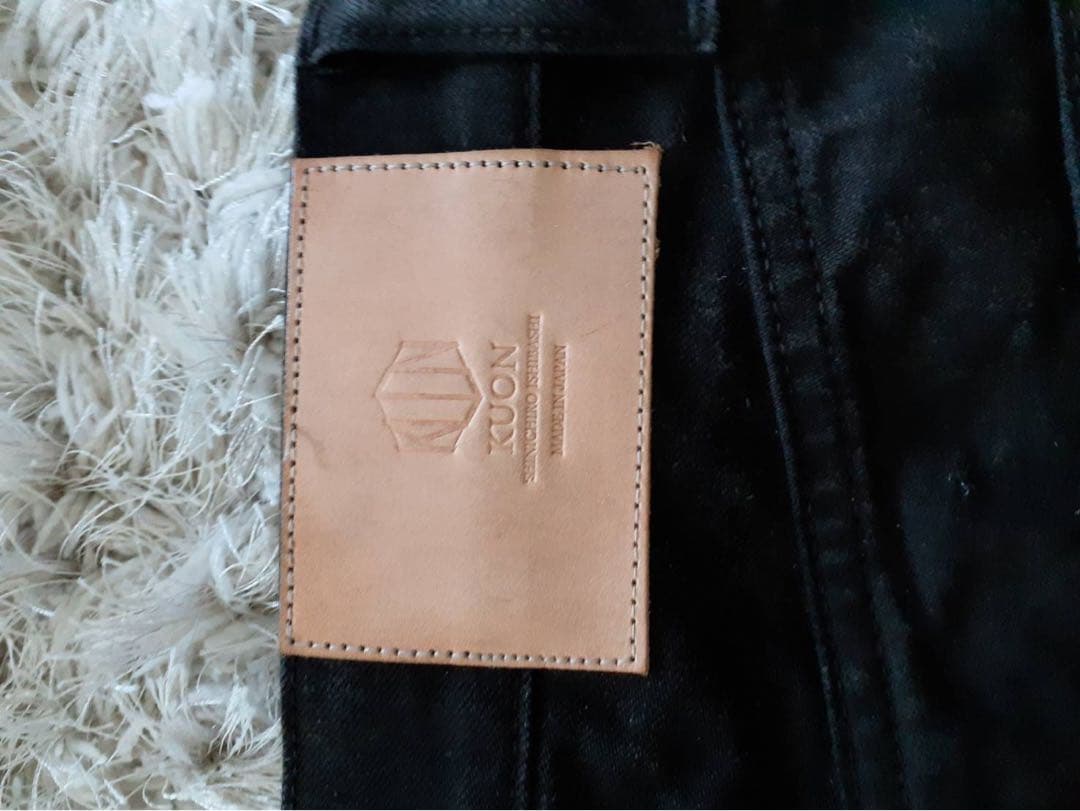 KUON クオン 墨染めデニムパンツ Dark Gray / 30 ⚠️超特価‼️