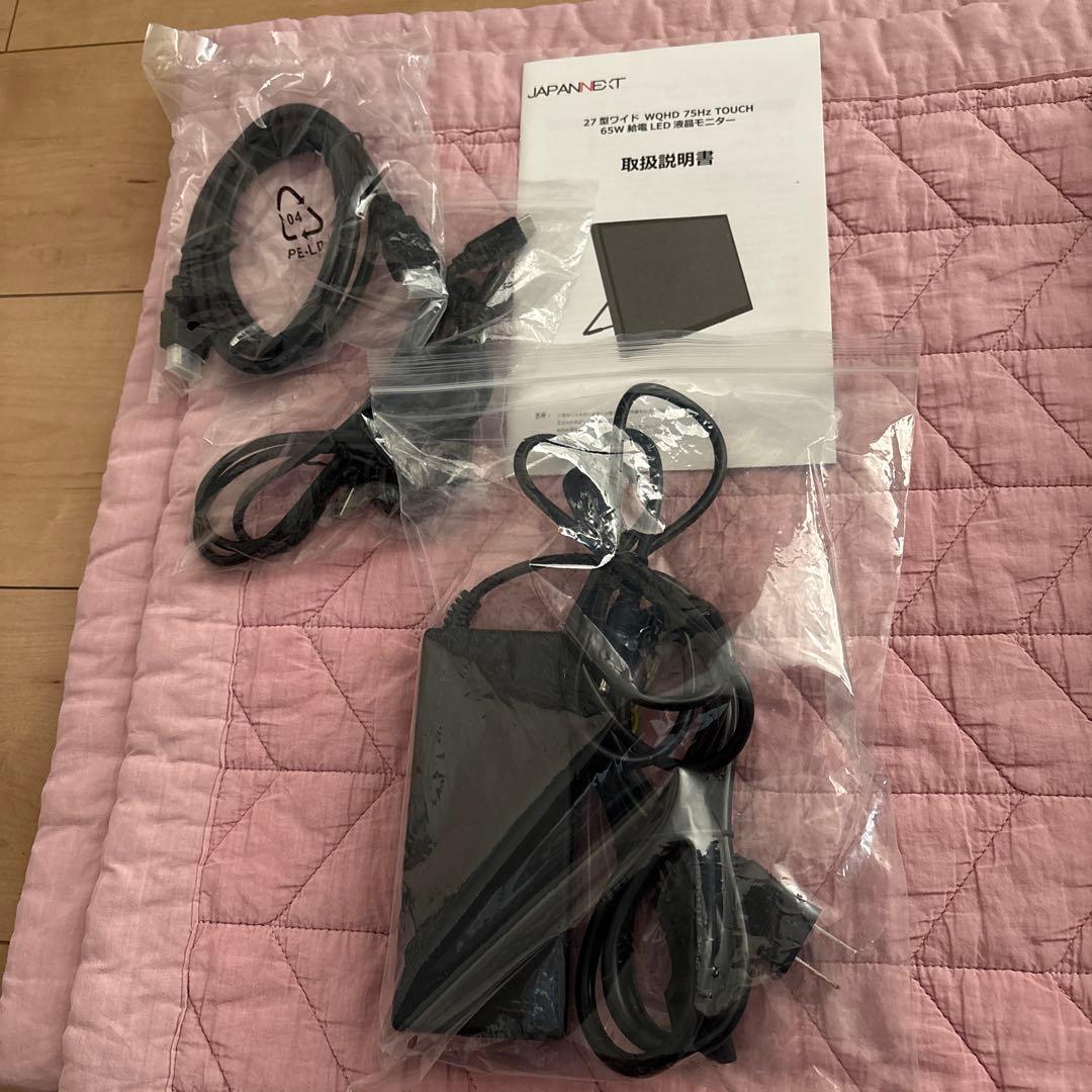 27インチ タッチパネルWQHD JN-IPS27WQHDR-C65W-T