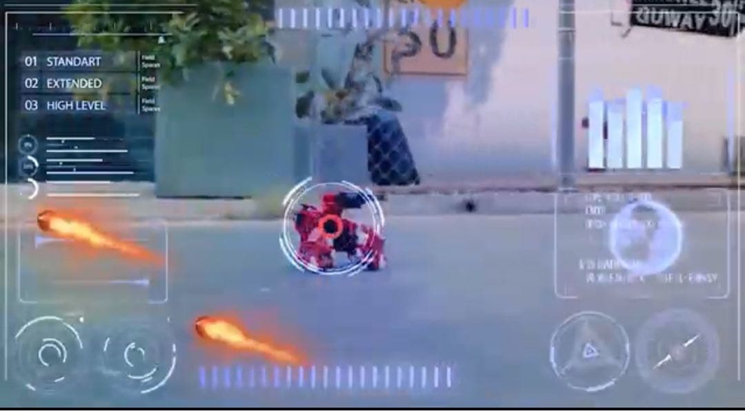 GJS ゲーミングロボット GEIO Red & BLUE 2機セットFPS