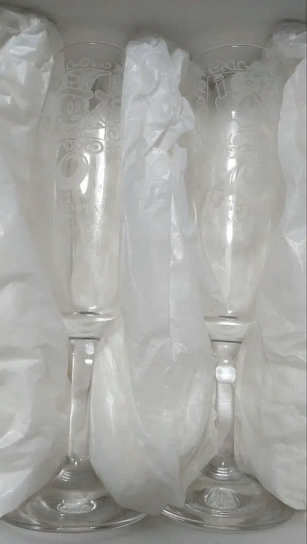 ディズニー ミラコスタ 10周年記念 シャンパングラス 2個セット