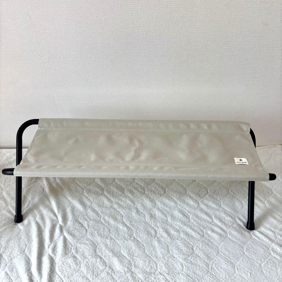 未使用　限定　スノーピーク　fdベンチ　アイボリー　アウトドアベンチ　ベンチ