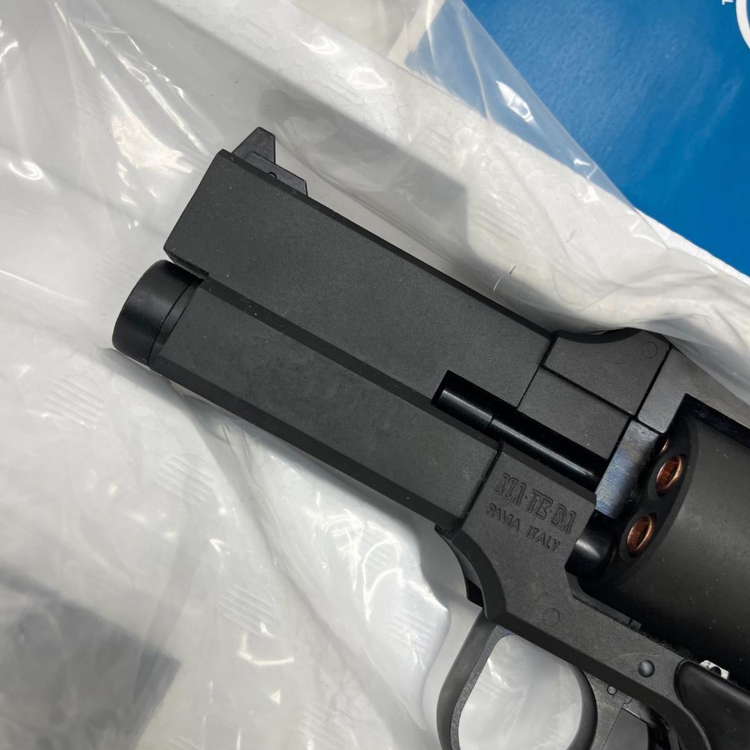 ガスガン マルシン マテバ リボルバー 4インチ ラバーグリップ仕様 BHW