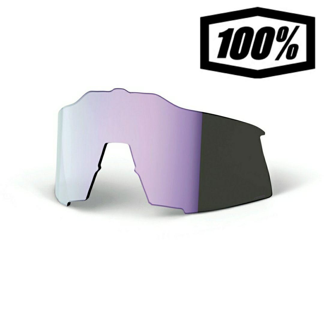100% Speedcraft 交換レンズ HiPER ラベンダーミラー レンズ