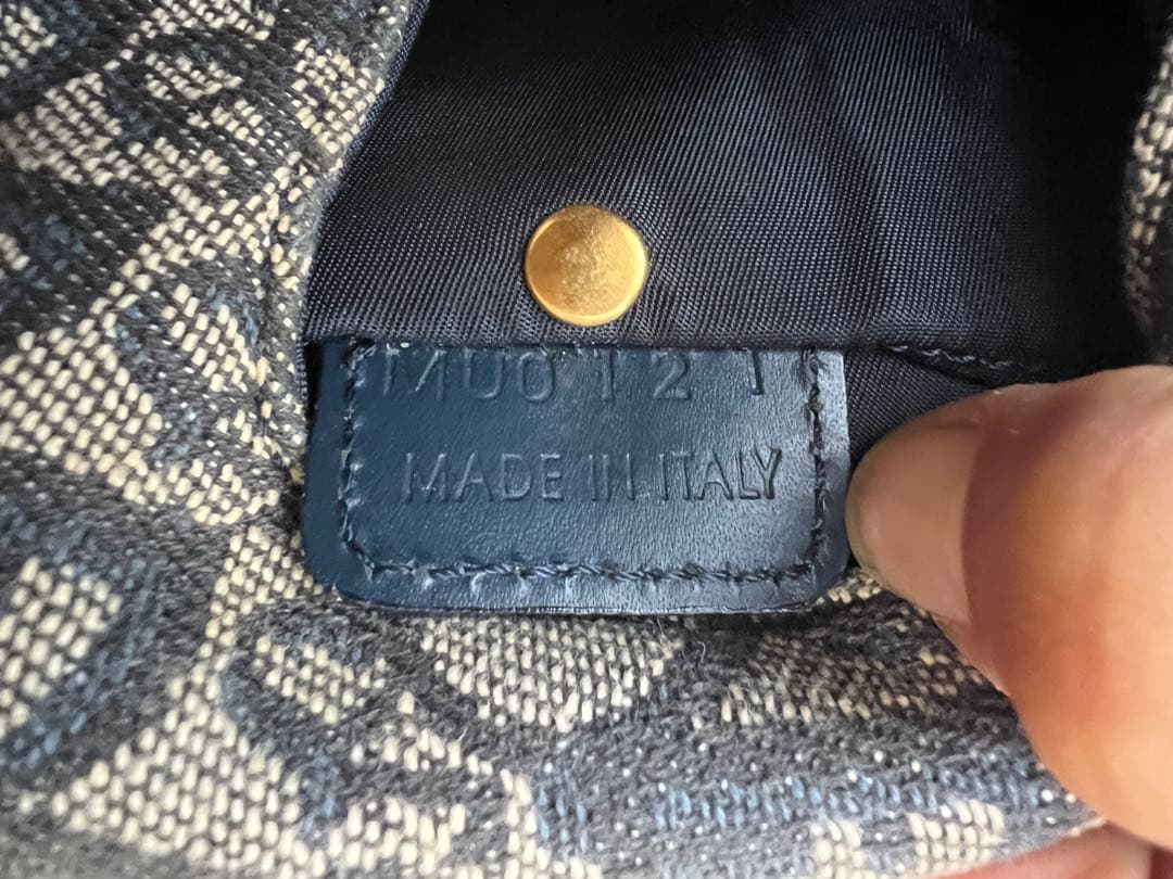 DIOR トロッター柄ハンドバッグ　廃盤品