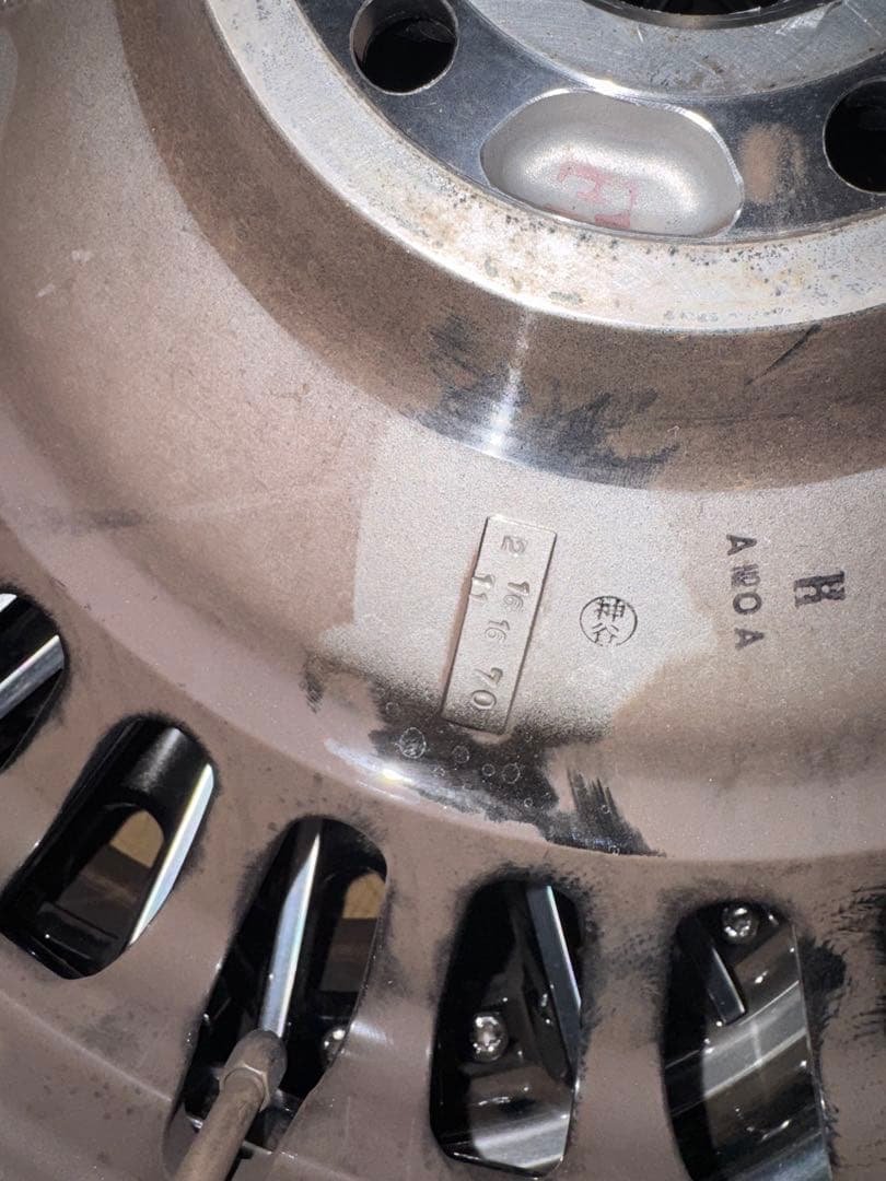 W222 メルセデスベンツ21インチ タイヤホイール WORK社製