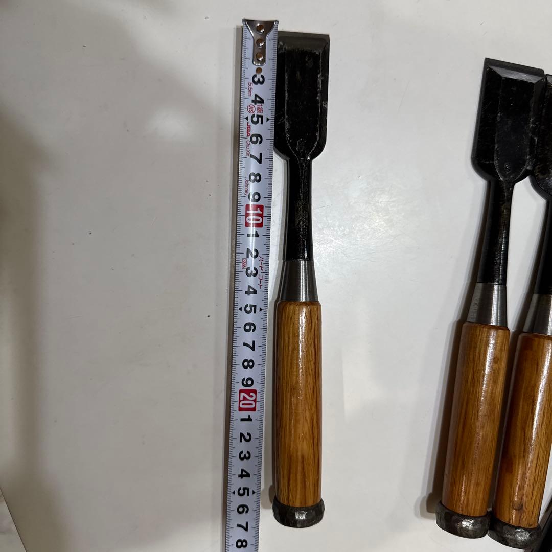 左久作　叩き鑿　5本セット