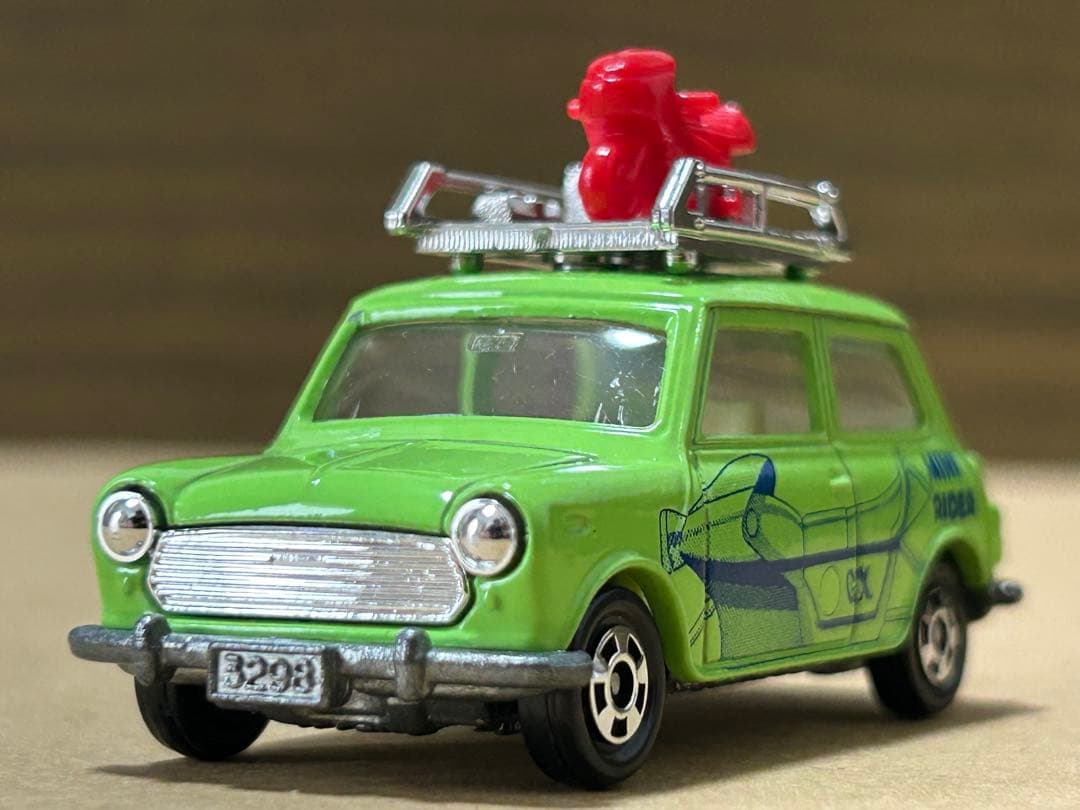 日本製 トミカ ミニクーパー ポケバイ付