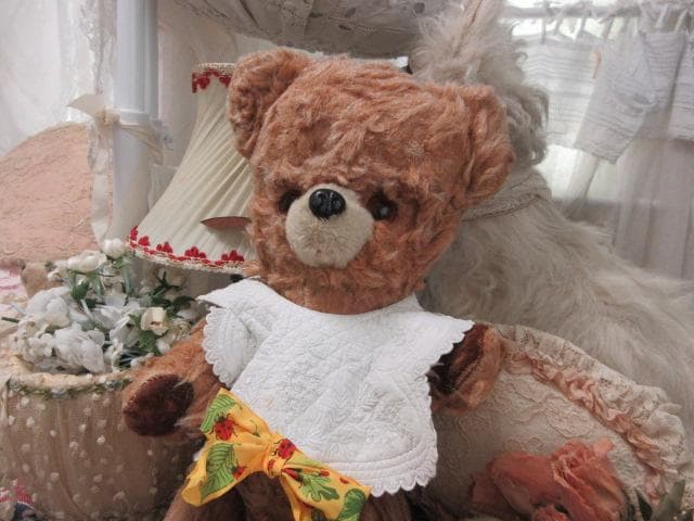可愛い　アンティークベア　フランス　テディベア　☆　おでこちゃん
