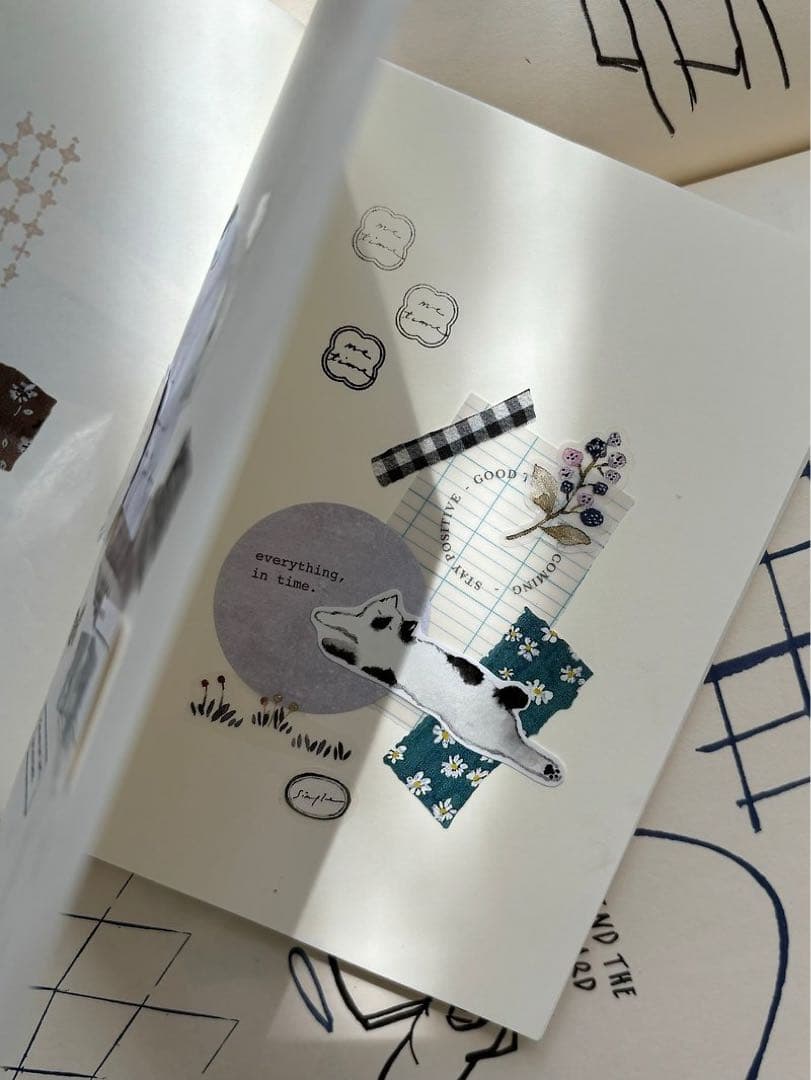 pion《花布》海外マスキングテープ　マステ 【1800】