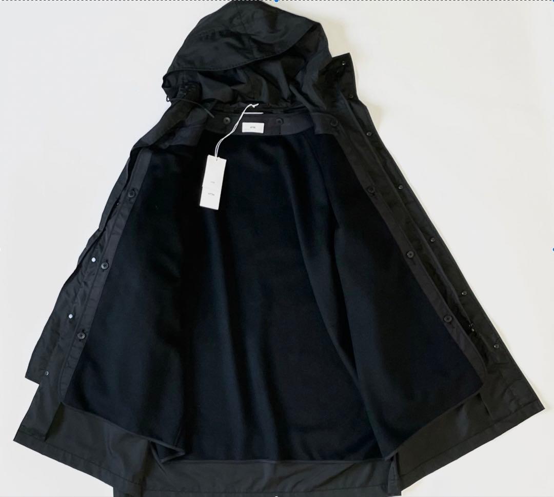 ATON 22AW  DYE NYLON モッズコート ライナー付き